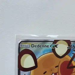 Pokemon TCG Dedenne GX 195A/214 Alternate Art Promo GX Holo Basic English - Image 3