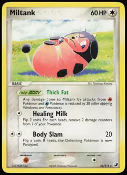 Miltank 42/115 Uncommon Unseen Forces Pokemon Moderately Played - Image 1