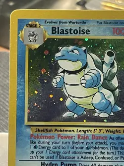 1999-2000 Pokemon Base Set 2 2/130 Blastoise Holo Unlimited Rare LP WOTC - Image 3