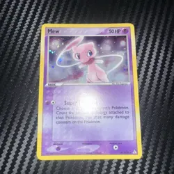 Pokemon EX HOLON PHANTOMS 111/110 Mew - Secret Rare Holo - Swirl Lp+ - Image 1