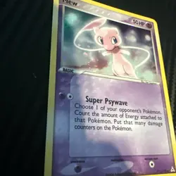 Pokemon EX HOLON PHANTOMS 111/110 Mew - Secret Rare Holo - Swirl Lp+ - Image 2