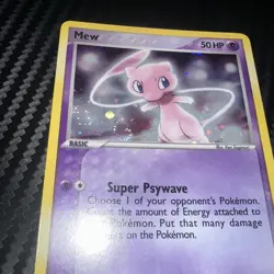 Pokemon EX HOLON PHANTOMS 111/110 Mew - Secret Rare Holo - Swirl Lp+ - Image 3