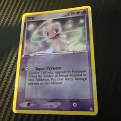 Pokemon EX HOLON PHANTOMS 111/110 Mew - Secret Rare Holo - Swirl Lp+ - Image 5