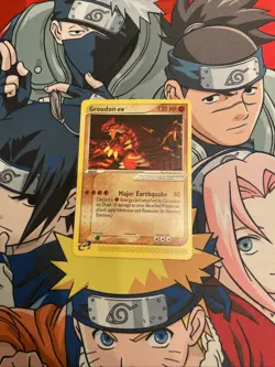 Groudon EX, NM/M , #002, Non Holo Black Star Promo Pokemon - Image 1