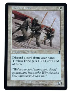 Tireless Tribe Odyssey Regular MTG Magic the Gathering Light Play LP - Image 1