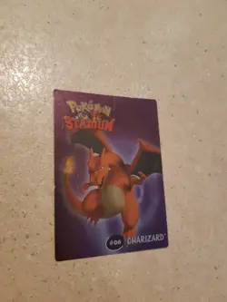 Charizard Danone Foil Pokemon Stadium - Image 1