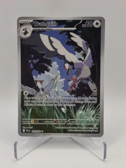 Pokemon TCG Tranquill #149/086 Black Bolt Illustration Rare - Image 1