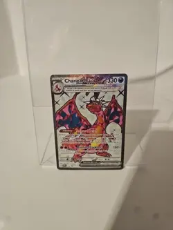 Charizard ex - SVP056 Black Star Promo Full Art Pokemon - NM/LP - Image 1