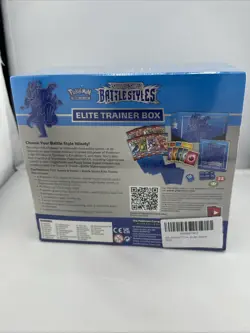 New Pokemon TCG Sword & Shield - Battle Styles - Elite Trainer Box ETB BLUE - Image 5