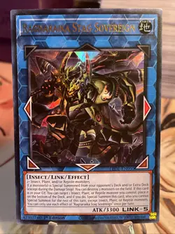 Ragnaraika Stag Sovereign LEDE-EN050 Ultra Rare NM yugioh 1st ed - Image 1
