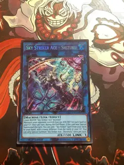 Sky Striker Ace - Shizuku L26D-ENS26 Secret Rare Yugioh Legendary Modern Decks - Image 1