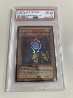 Yugioh Jump-en020 Copycat PSA 10 - Image 1
