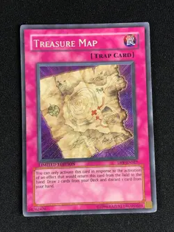 YUGIOH TREASURE MAP DPK-ENSE2 SECRET HP/ CREASES - Image 1