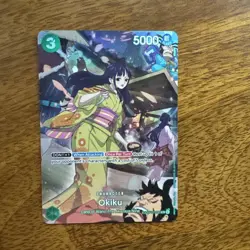 One Piece CCG Okiku 500 Years in the Future Foil OP01-035 NM - Image 1