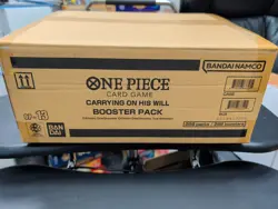 One Piece OP-13 Carrying On His Will 12 BOX BOOSTER BOX CASE Factory Sealed - Image 1