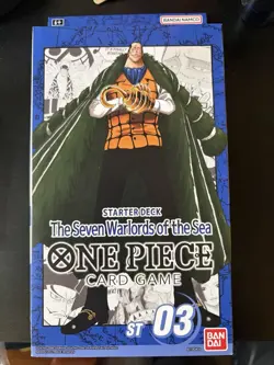 Bandai One Piece CCG St-03 Starter Deck Seven Warlords of the Sea New/sealed - Image 1