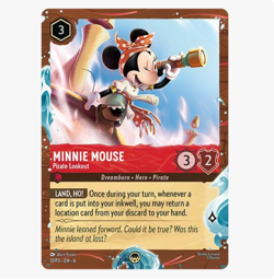 Disney Lorcana Minnie Mouse - Pirate Lookout Promo (Disney Cruise Line) - Image 1