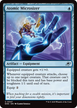 Atomic Microsizer (0047) - NM - Edge of Eternities - MTG - Image 1
