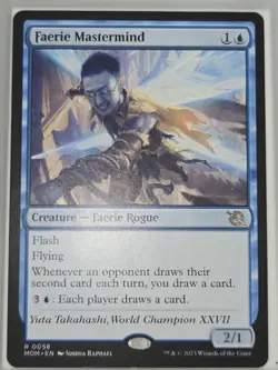 MTG Faerie Mastermind March of the Machine 58 Regular Rare - Image 2