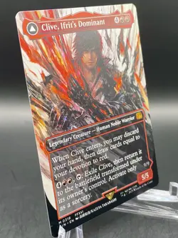 MTG Clive Ifrit's Dominant M 0318 [Borderless] Final Fantasy Mythic NM/M - Image 5