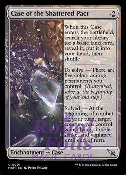 Case of the Shattered Pact 4x FOIL MTG Murders at Karlov Manor MKM Uncommon MINT - Image 1