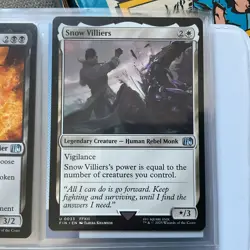 Snow Villiers -#33-MTG-FINAL FANTASY-FOIL-NM - Image 1