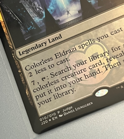 MTG Eye of Ugin - Foil - Judge Promos - #10 - Image 3