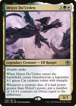 Drizzt Do'Urden - Adventures in the Forgotten Realms | MTG Card - Image 2