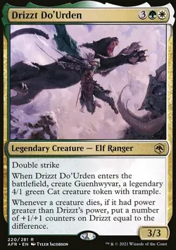 Drizzt Do'Urden - Adventures in the Forgotten Realms | MTG Card - Image 3