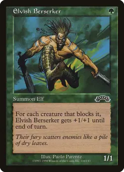 Elvish Berserker - Exodus | MTG Card - Image 2