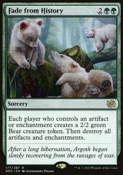 Fade from History - The Brothers' War | MTG Card - Image 3