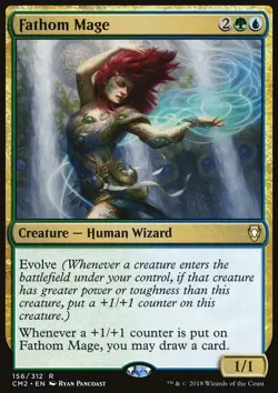 Fathom Mage - Commander Anthology Volume II | MTG Card - Image 3