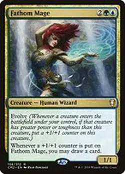 Fathom Mage - Commander Anthology Volume II | MTG Card - Image 4