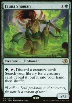 Fauna Shaman - The Brothers' War | MTG Card - Image 3