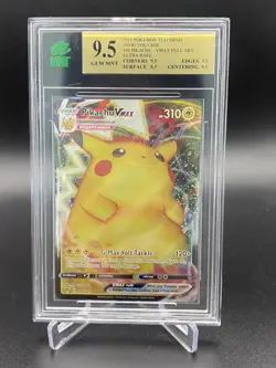 Pikachu VMAX VIVID VOLTAGE ULTRA RATE (044/185) MNT9.5 Quad - Regrade to PSA 10 - Image 3