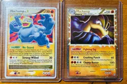 Machamp (Prime) 95/102 Triumphant Holo Pokemon Machamp LV.X 98/100 StormFront - Image 1