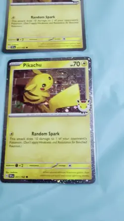 Lot Of 9 - Pikachu 51/162 Stamped 2026 Pokemon Day 30th Anniversary Promo TCG - Image 2
