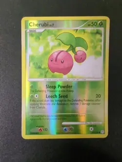 Pokemon TCG - Cherubi 75/130 Reverse Holo - Diamond and Pearl - Vlp - Image 1