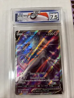 2022 Pokemon Mewtwo V Promo #swsh229 HGC 7.5 (sb2) - Image 1