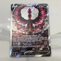 Pokemon Galarian Moltres V 177/198 Chilling Reign Alt Full Art Holo UR - Image 1
