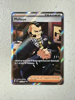 ✅Pokemon TCG Phillipe 110/086 Chaos Rising Full Art English NM - Image 1
