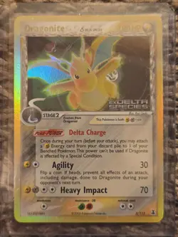 Pokemon 2005 Dragonite #3/113 and Charizard #4/113 Delta Species - Image 1