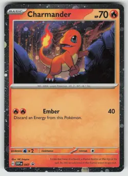 Charmander (Cosmos Holo) 047 Holo Promo Scarlet & Violet Promo Pokemon Holo NM - Image 1