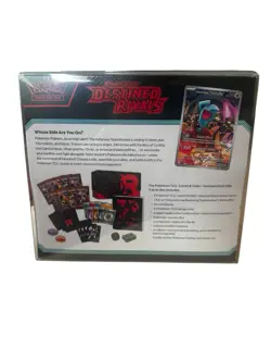 Pokemon Destined Rivals ETB Elite Trainer Box - Factory Sealed w/ Plastic Case - Image 2