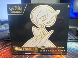 Pokemon Center Mega Evolutions ETB Gardevoir Box Factory Sealed + Case - Image 1