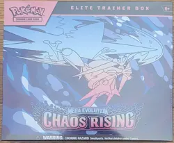 Pokemon TCG: Mega Evolution Chaos Rising Elite Trainer Box ETB SEALED - Image 1