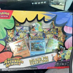 Pokemon TCG Mega Evolution—Ascended Heroes First Partners Pin Box 2025 EN - Image 1
