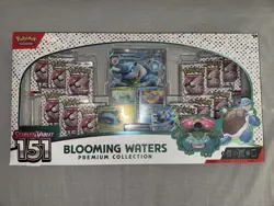 Pokemon TCG SV 151 Blooming Waters Premium Collection Promo 1 Box - Image 1