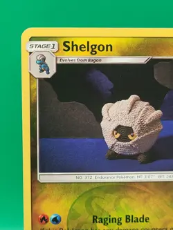 Shelgon 105/168 - Uncommon Reverse Holo - Celestial Storm - Lightly Played - Image 3