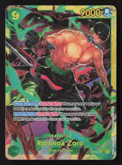 Roronoa Zoro - (Reprint) SEC OP06-118 NM - One Piece TCG - Image 1